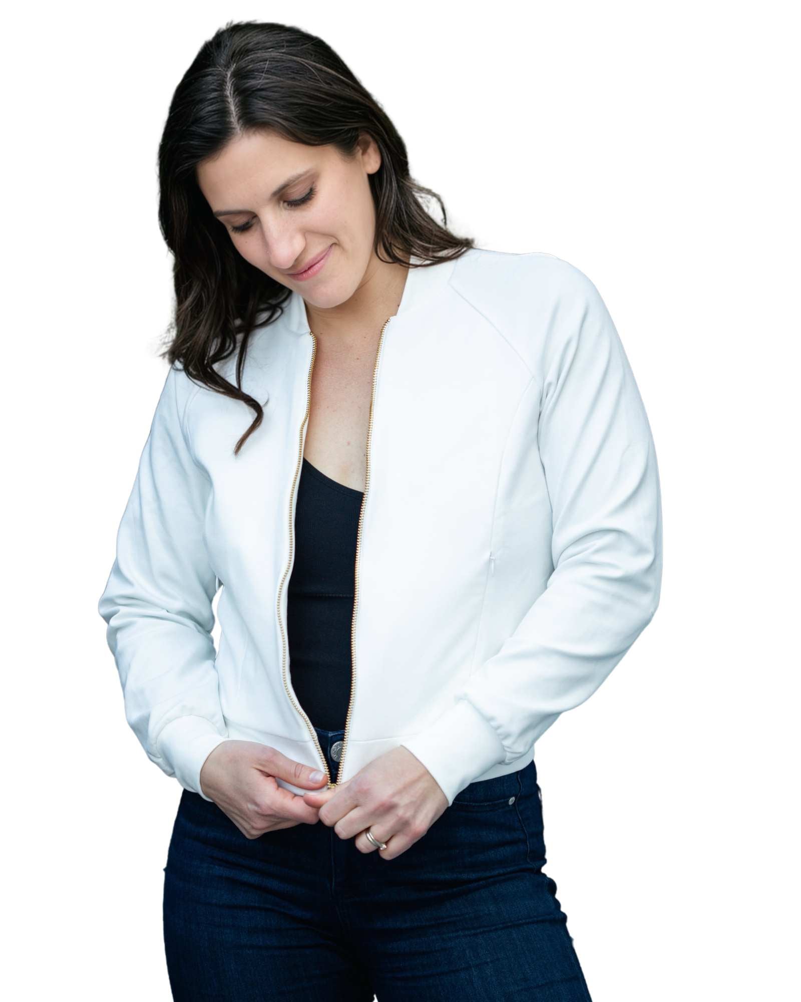 Ivory & Gold Classic Fit Jacket